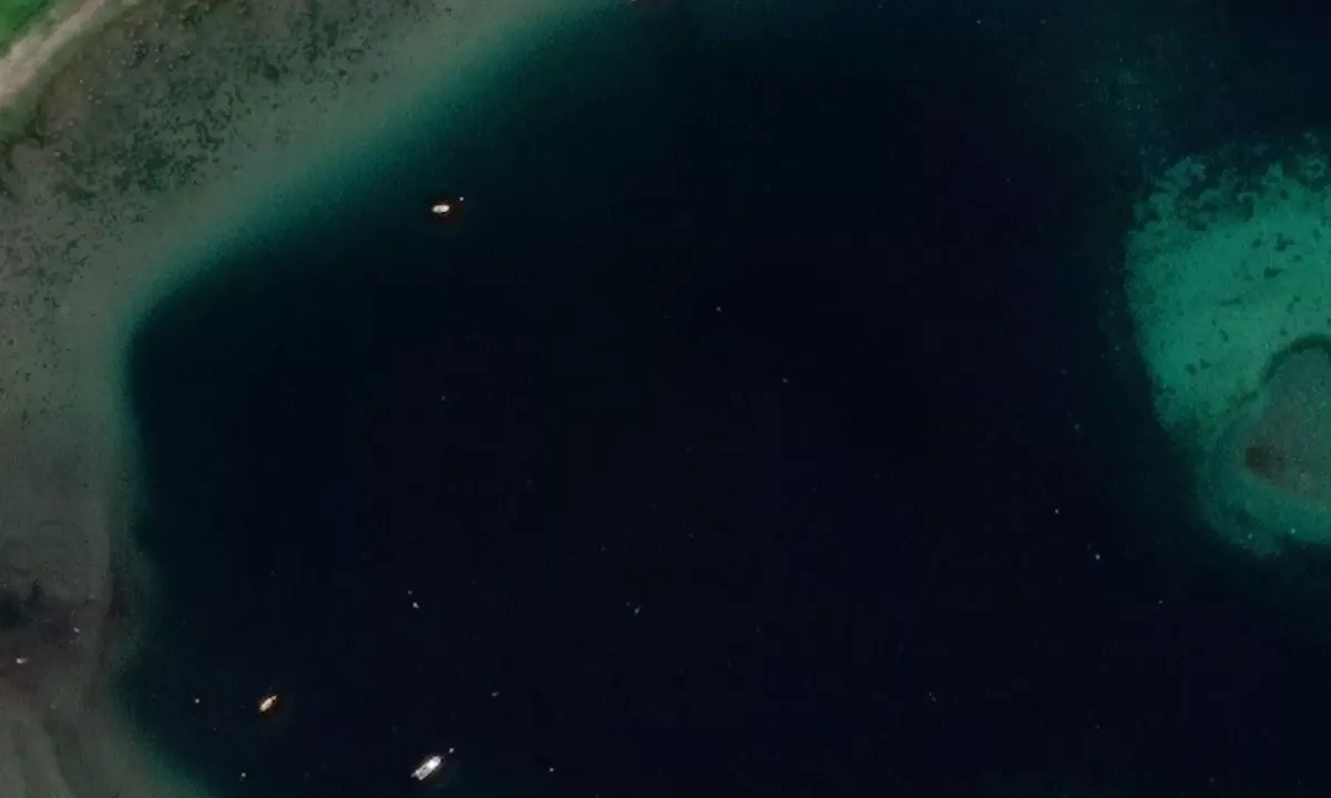 Satelite image of Sørvikvåg