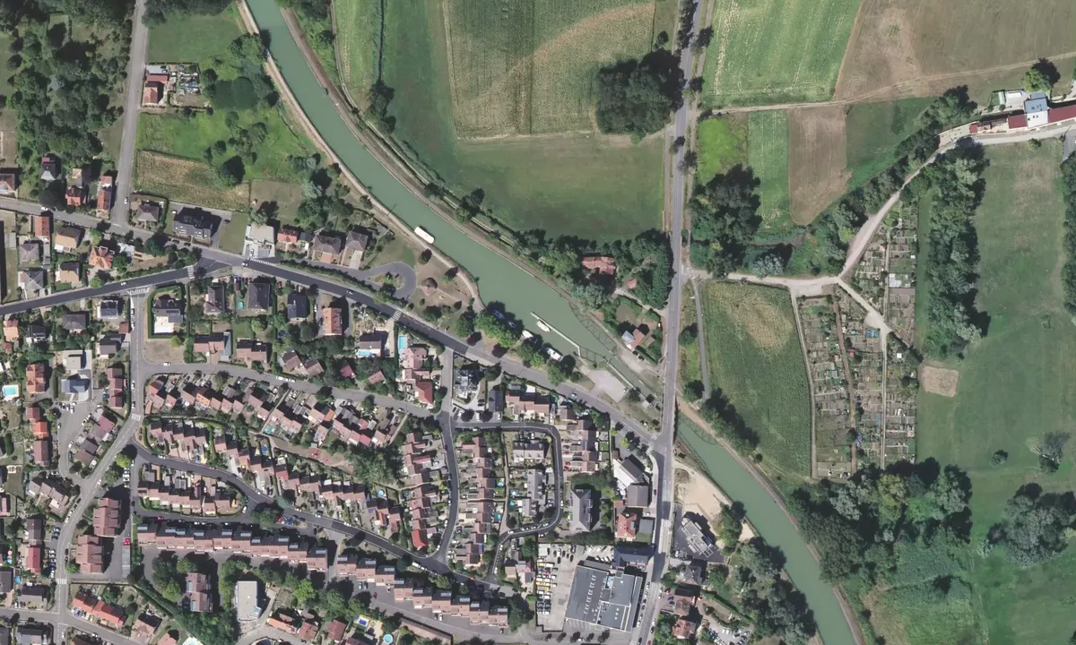 Satelite image of Souffelweyersheim