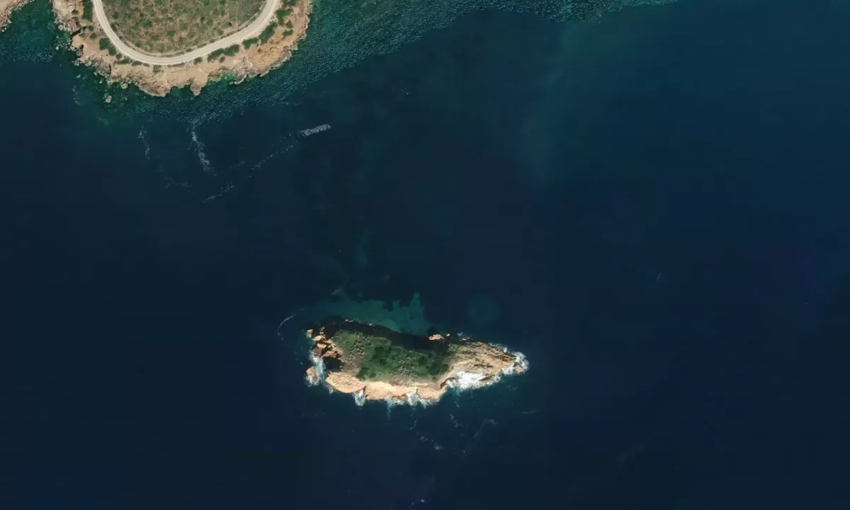 Flyfoto av sounion