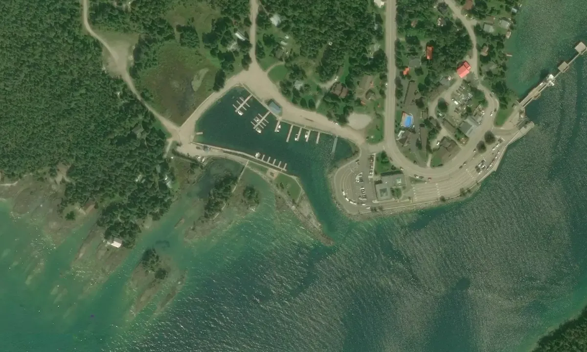 Satelite image of South Bay Mouth Small Craft Marina