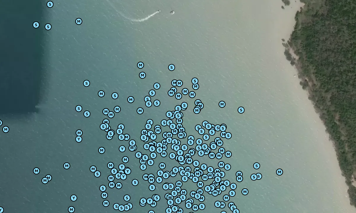 Satelite image of South Boot Key Channel