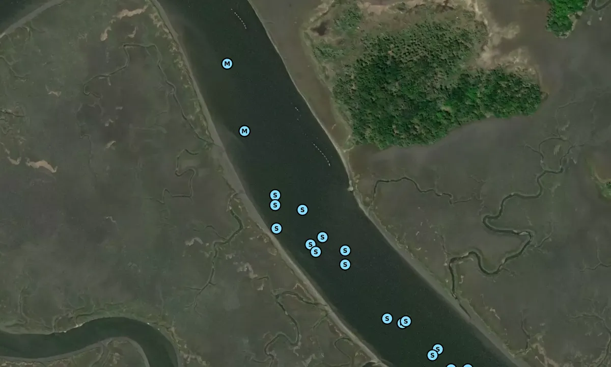 Satelite image of South Creek 1