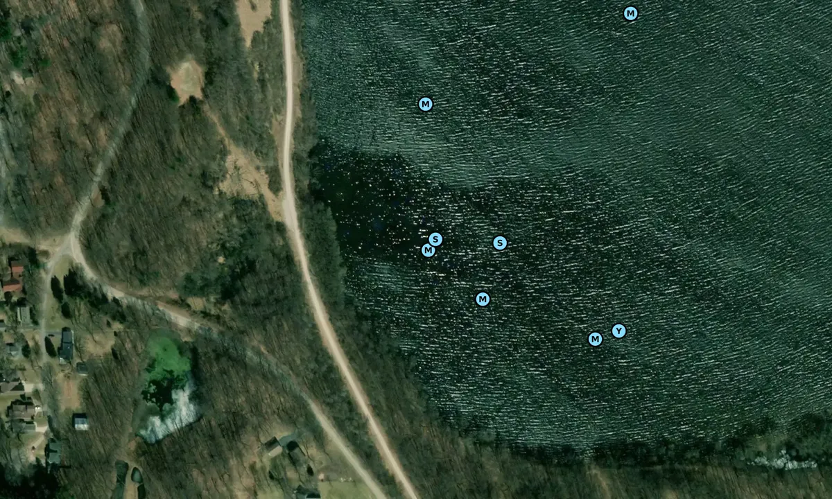 Satelite image of South End Anchorage