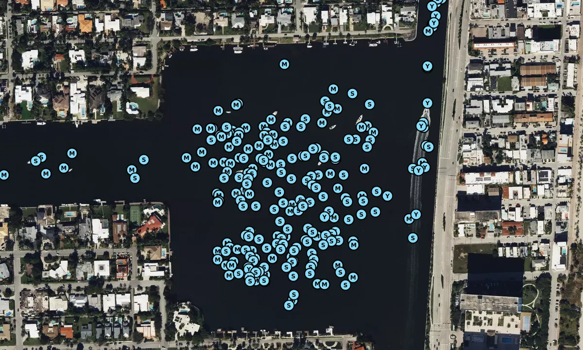 Flyfoto av South Lake - Hollywood