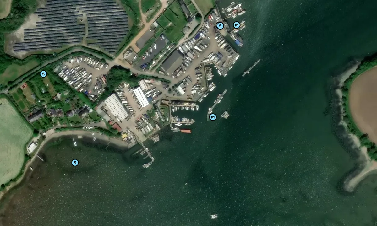 Satelite image of Southdown Marina