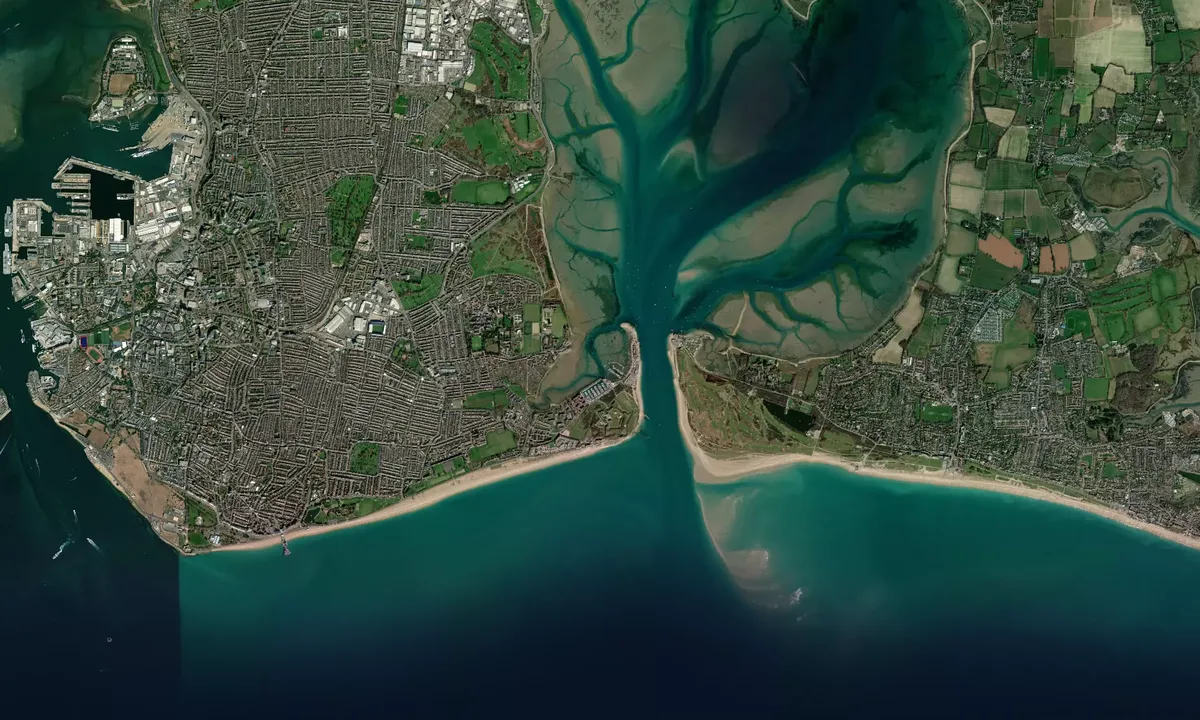 Flyfoto av Southsea Marina - Portsmouth