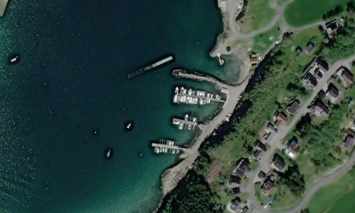 Satelite image of Søvik