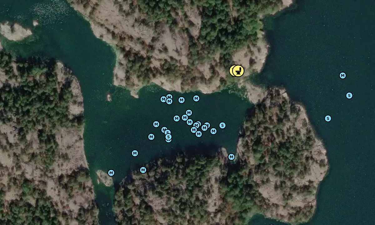 Satelite image of Spårögloet