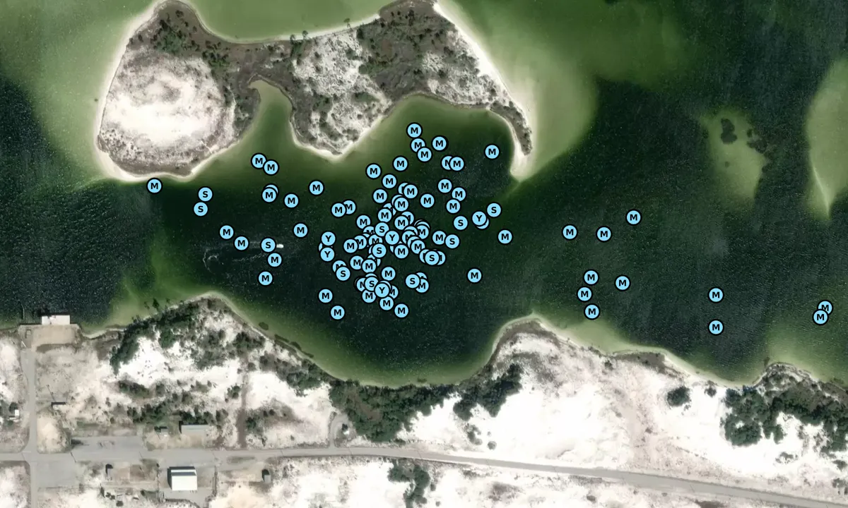 Satelite image of Spectre Island