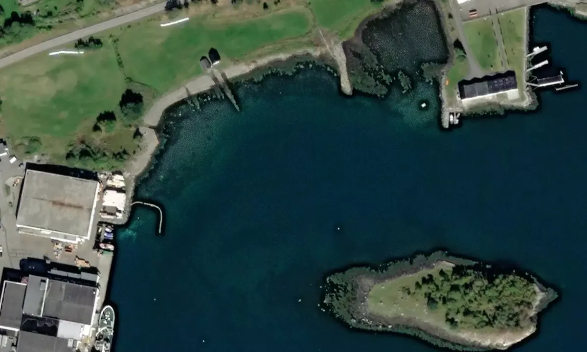 Satelite image of Sperrevika