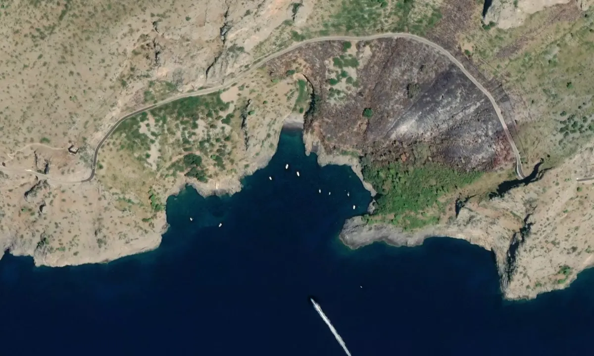 Flyfoto av Spiaggia dei Crivi