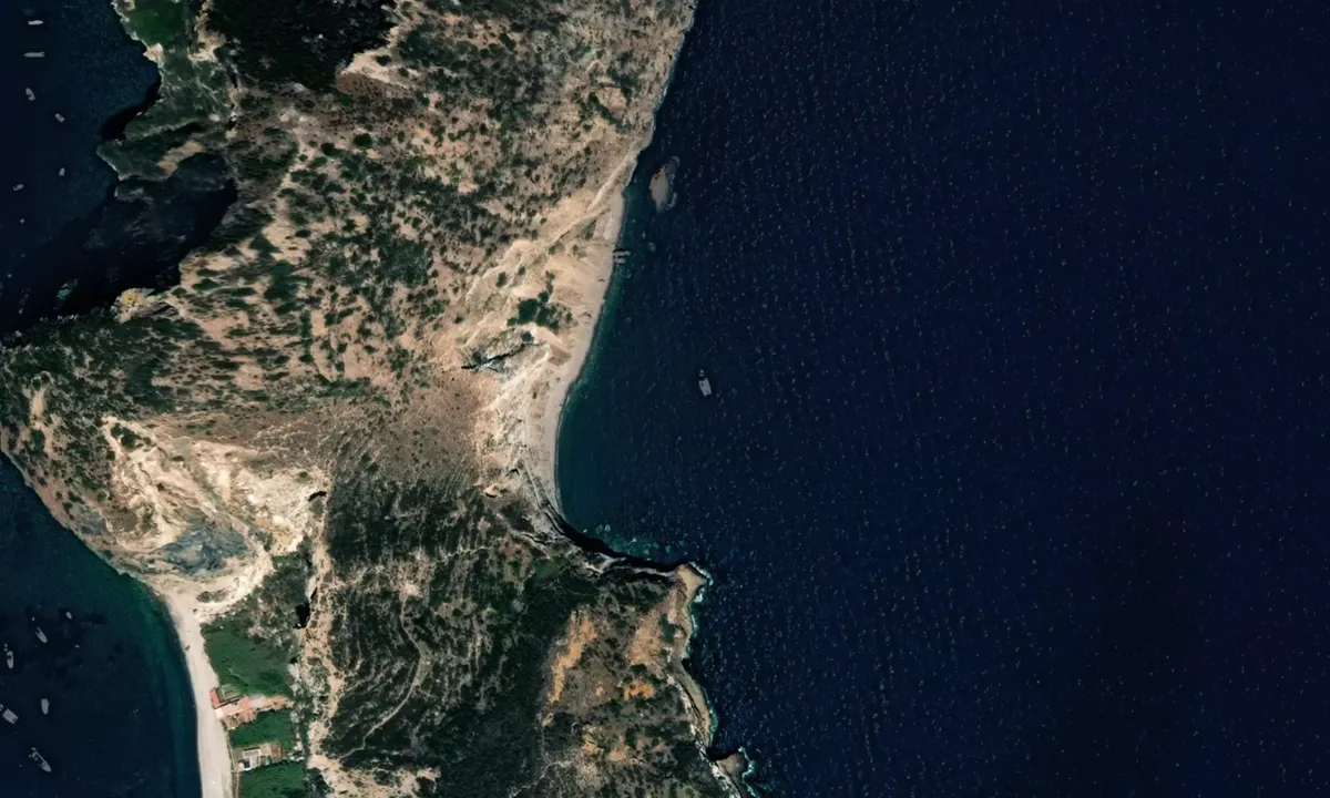 Flyfoto av Spiaggia dei Vricci
