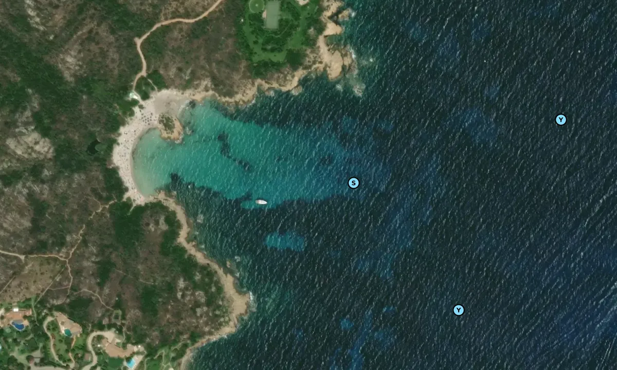 Satelite image of Spiaggia del Principe