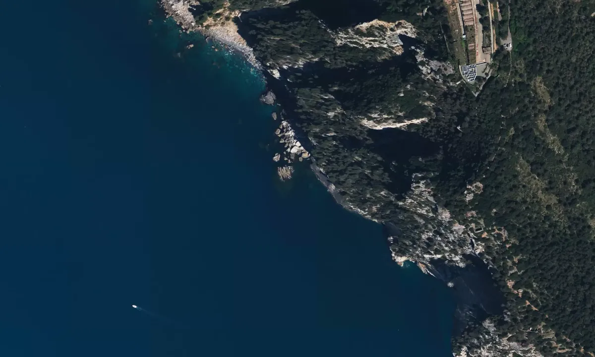 Satelite image of Spiaggia delle Nere