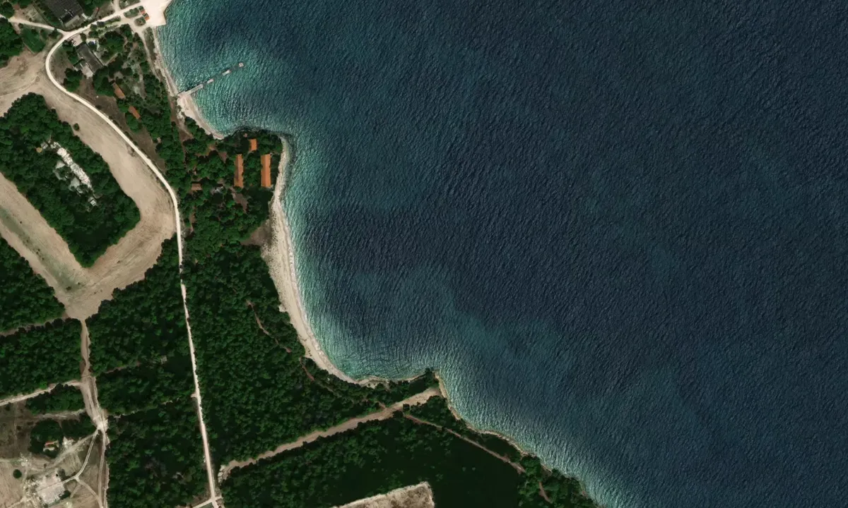 Flyfoto av Spiaggia dell'Isola San Pietro