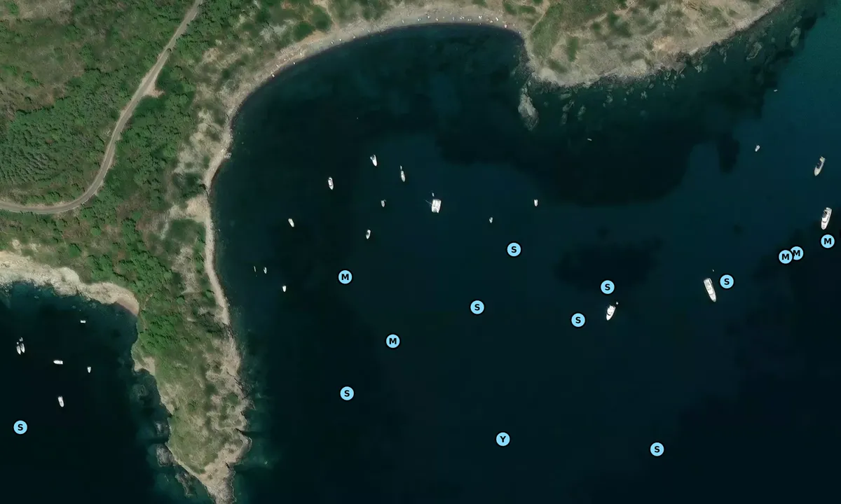 Satelite image of Spiaggia di Acquarilli