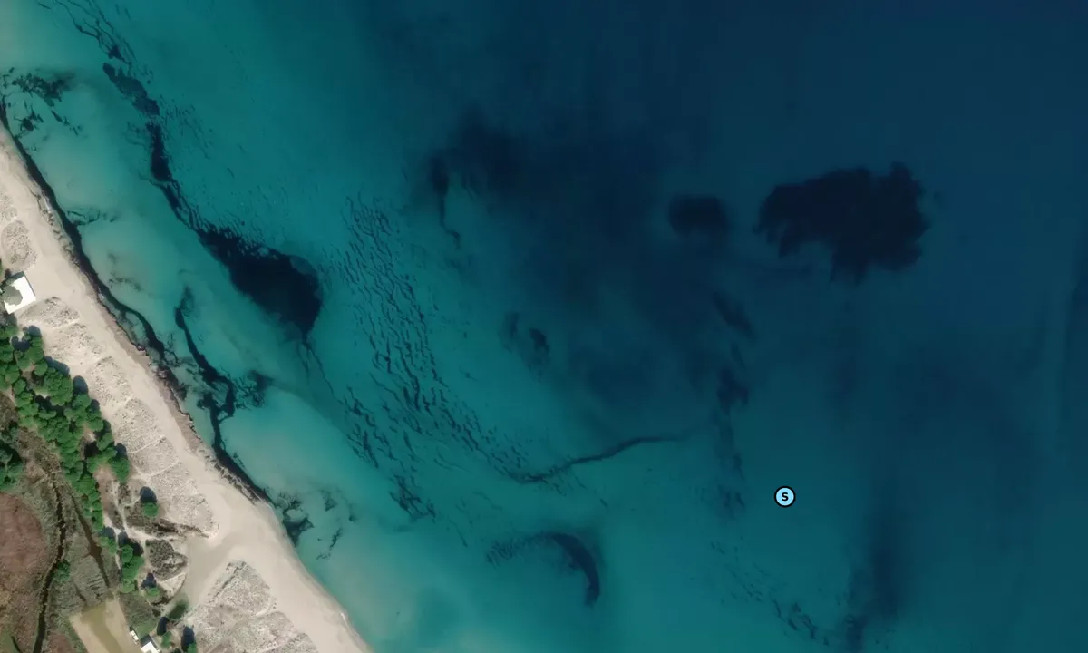 Satelite image of Spiaggia di Budoni