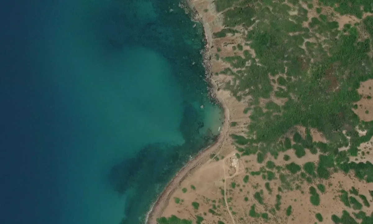 Flyfoto av Spiaggia di Porto Tangone