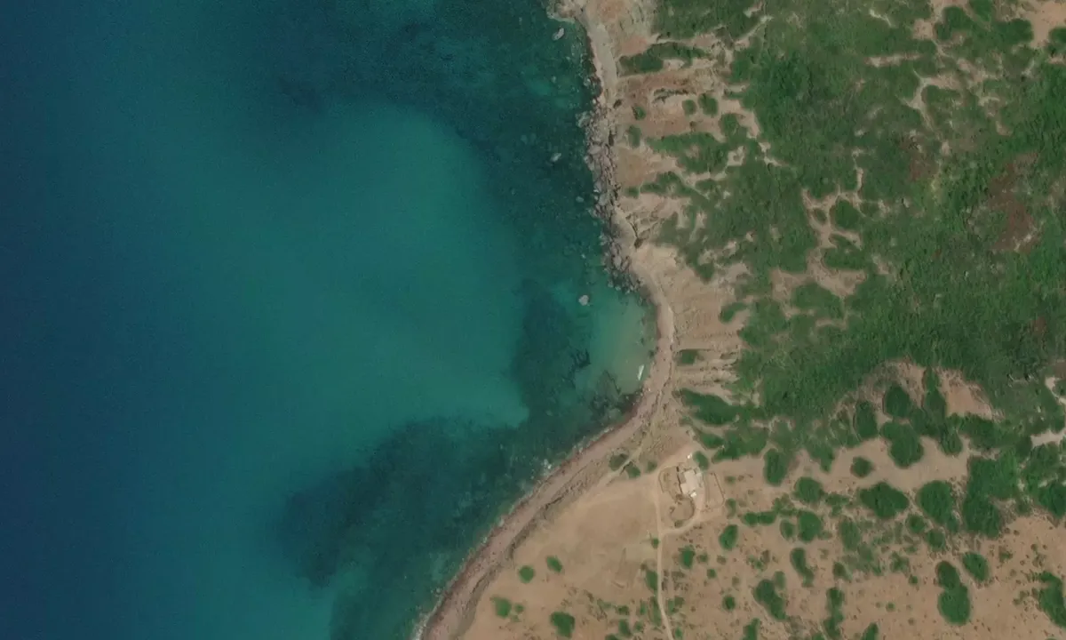 Satelite image of Spiaggia di Porto Tangone