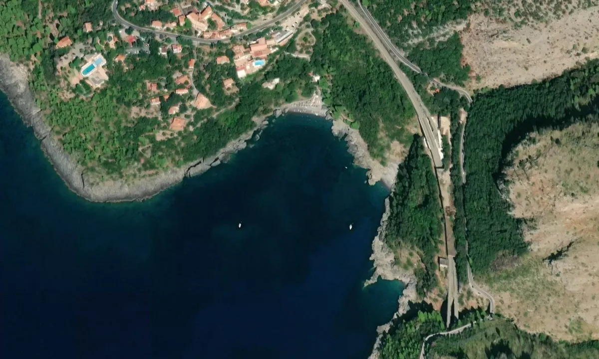 Flyfoto av Spiaggia Porticello