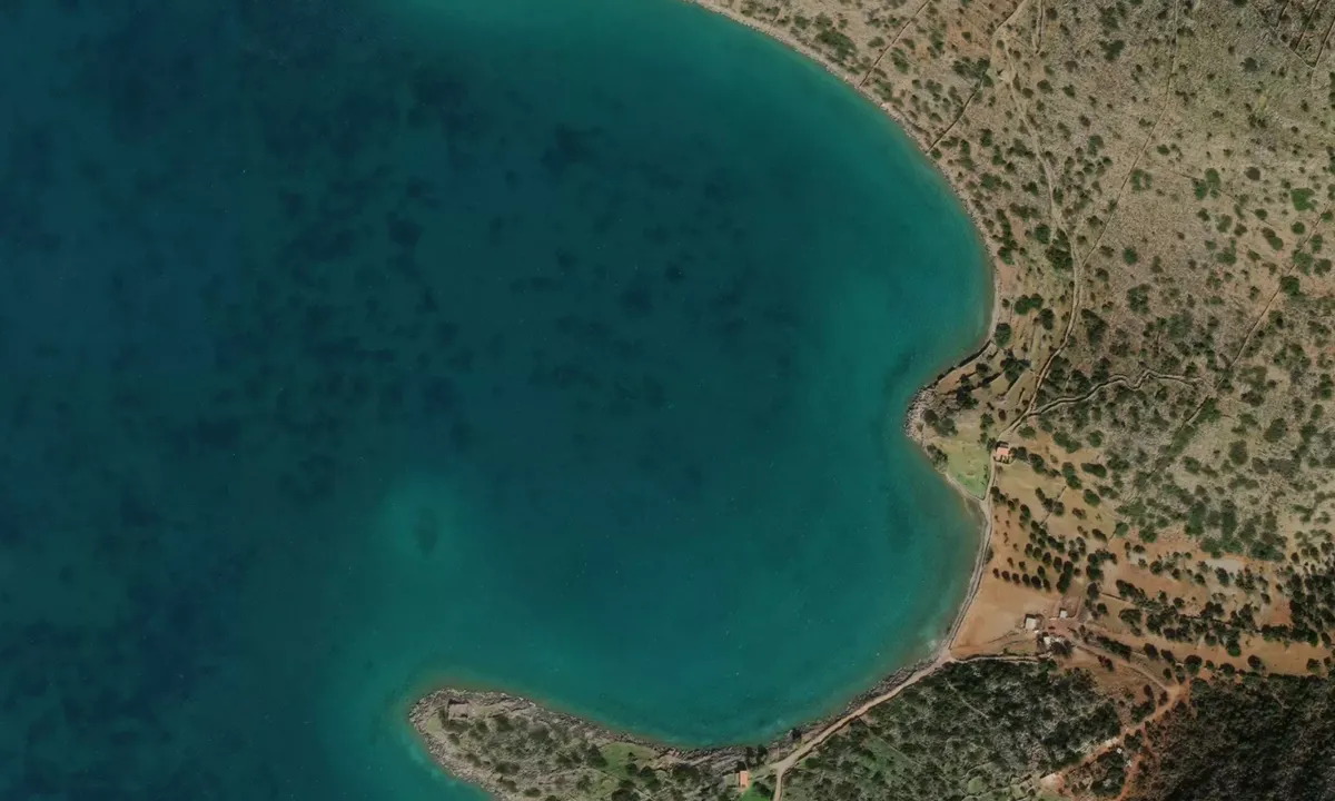 Flyfoto av Spinalonga Bay South