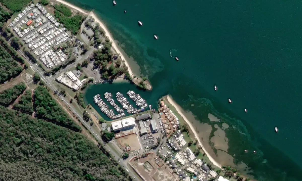 Flyfoto av Spinnaker Sound Marina 1