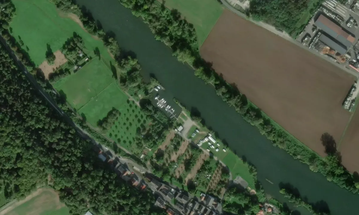 Satelite image of Sportboothafen Laudenbach