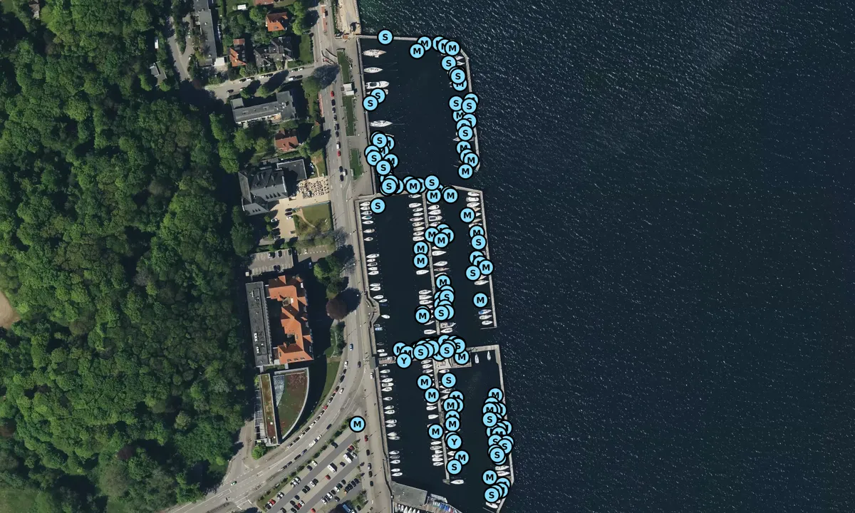 Satelite image of Sporthafen Düsternbrook - Kiel