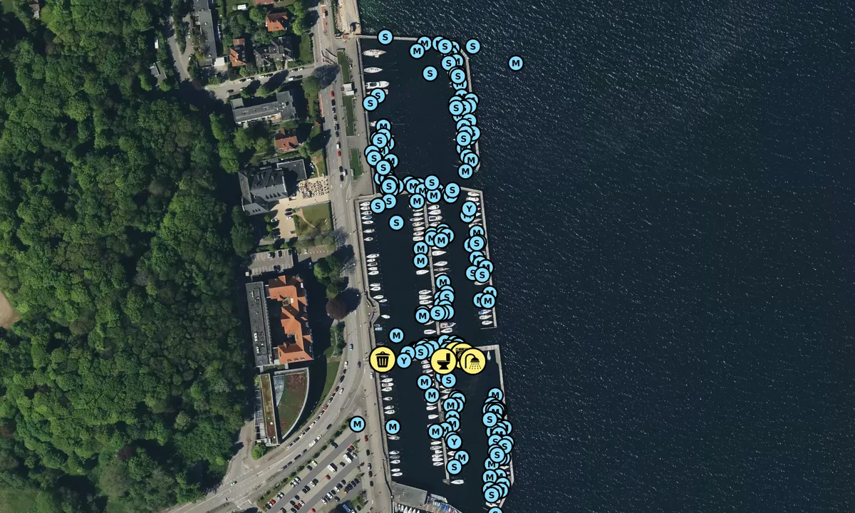 Satelite image of Sporthafen Düsternbrook - Kiel