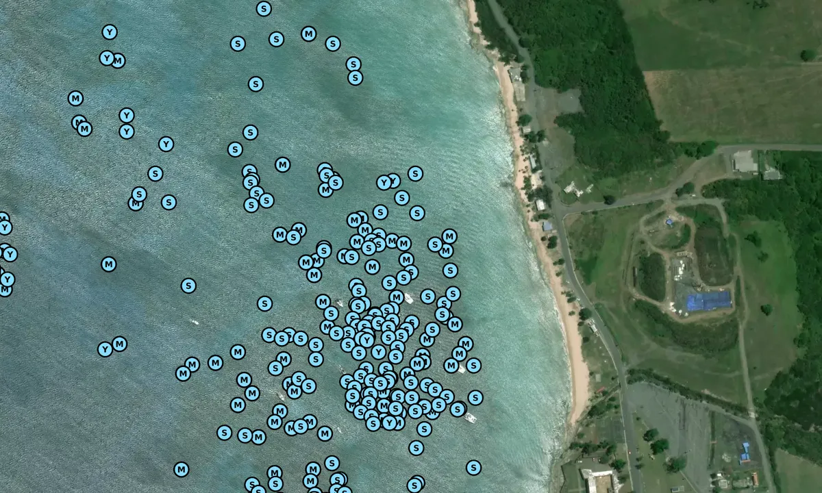 Satelite image of St Croix