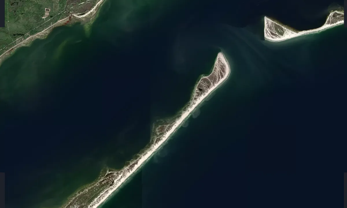 Flyfoto av St George Island East End