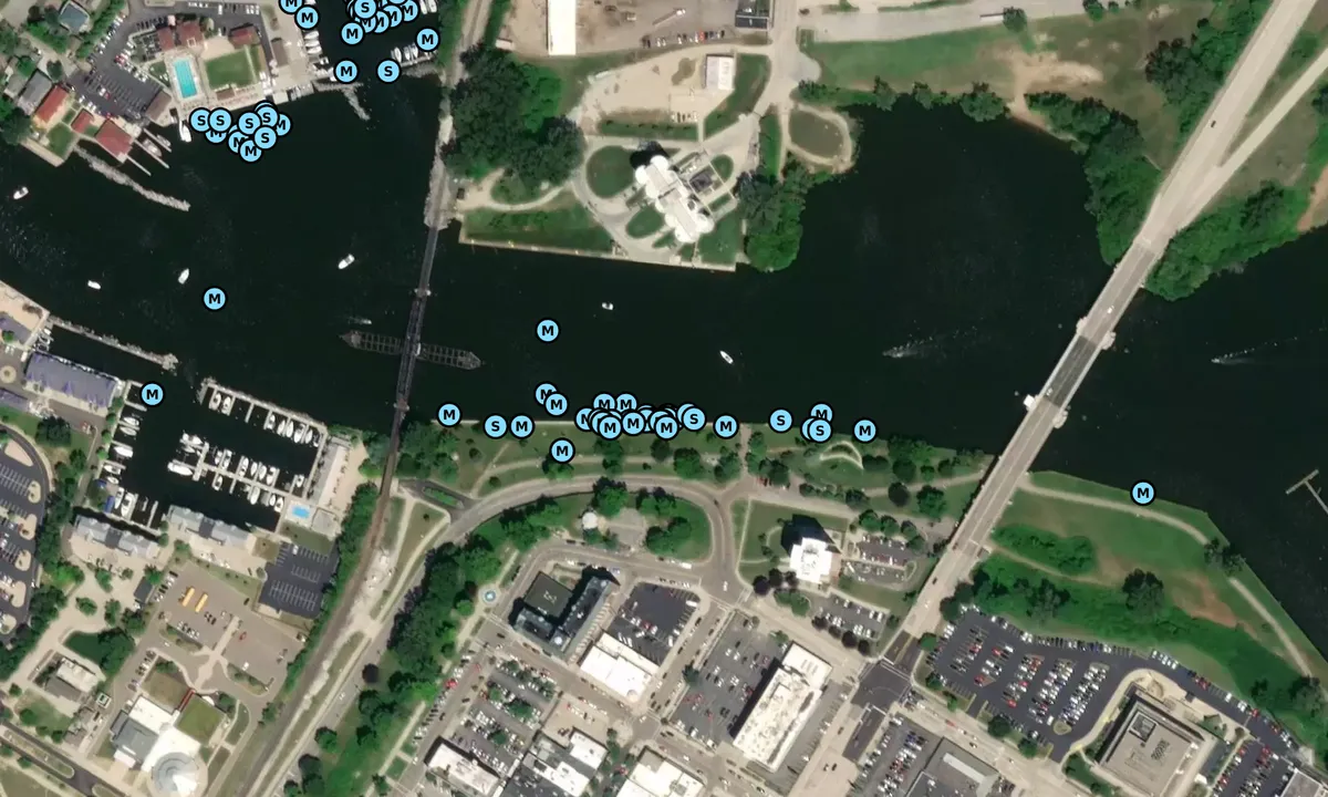 Satelite image of St Joseph