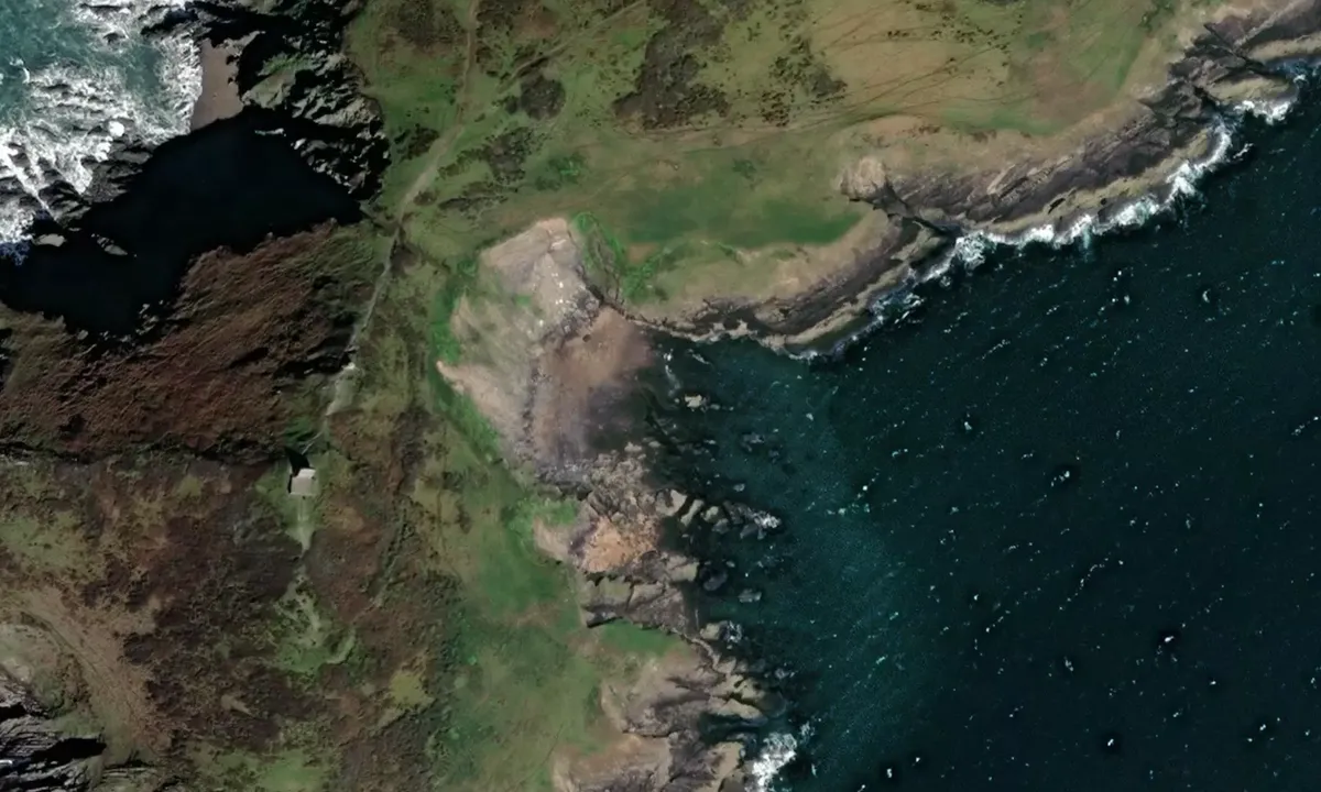 Satelite image of St Michael's Chapel (East)