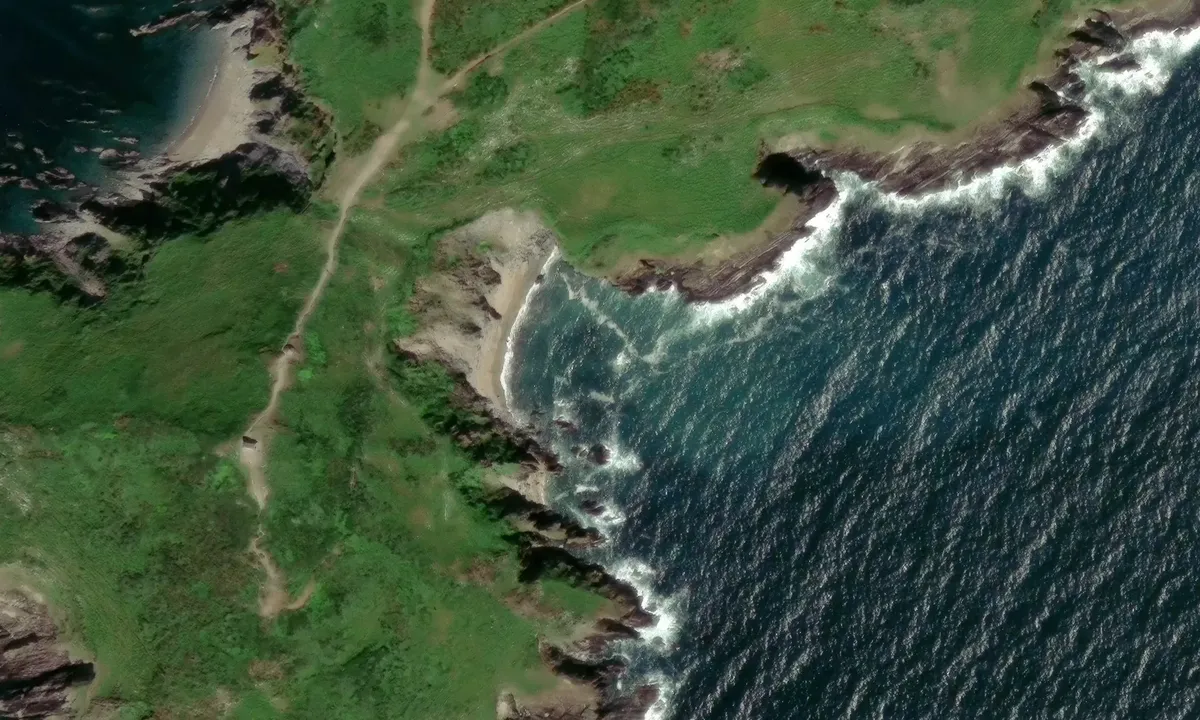 Satelite image of St Michael's Chapel (East)