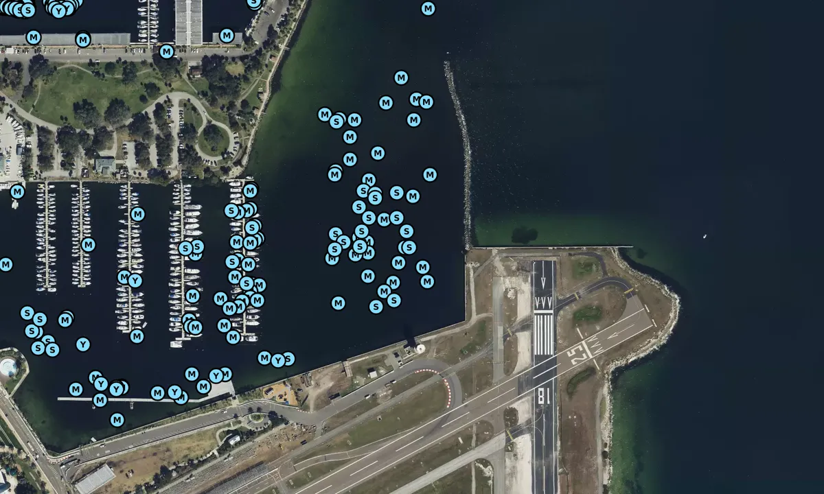 Satelite image of St Pete Municipal - South Basin
