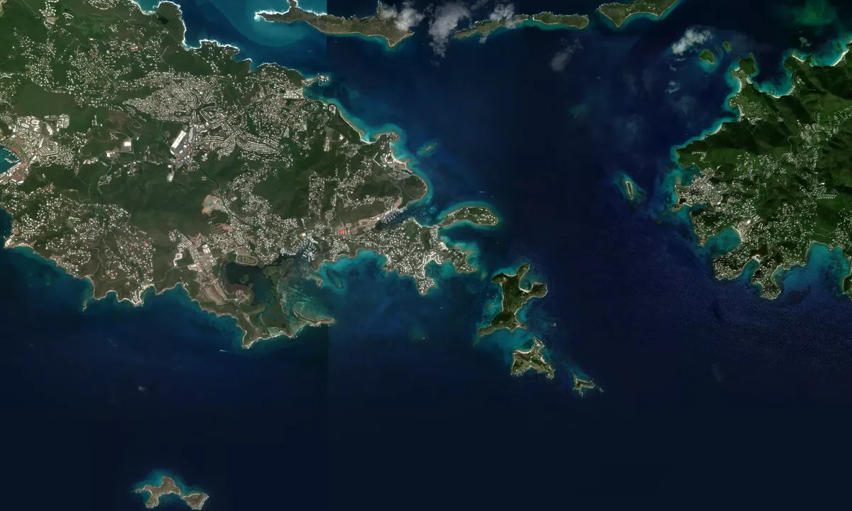 Flyfoto av St Thomas Yacht Club