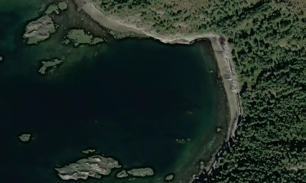 Satelite image of Stabbursvikan