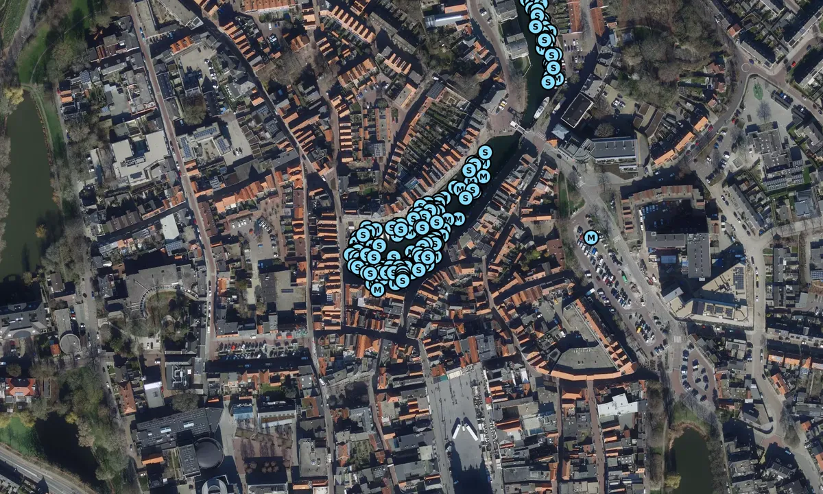 Satelite image of Stadshaven Goes 1