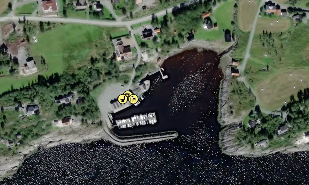 Satelite image of Stallvik Båt- og Velforening