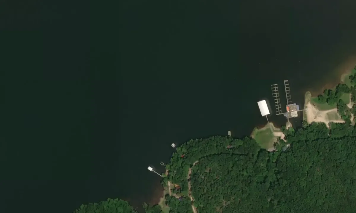 Satelite image of Standing Rock Creek - 1