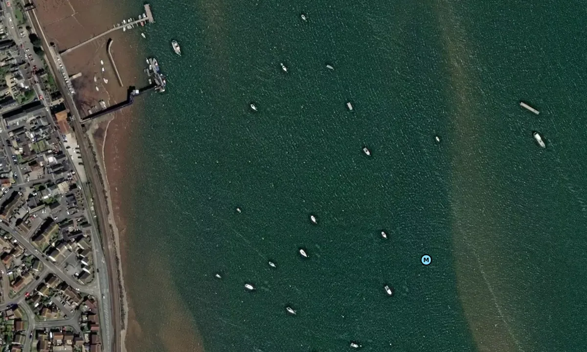 Satelite image of Starcross Fishing and Crusing Club