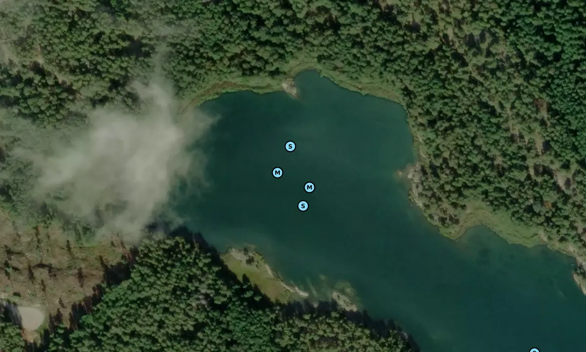 Satelite image of Starrängsviken