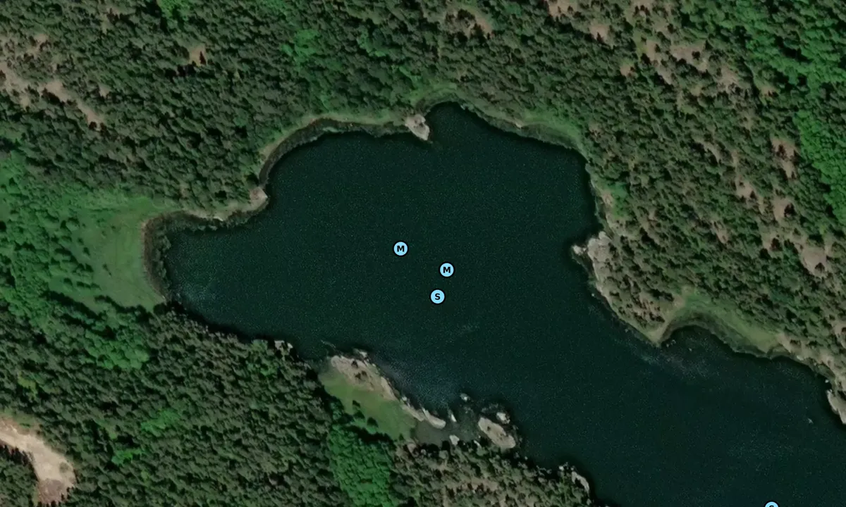 Satelite image of Starrängsviken