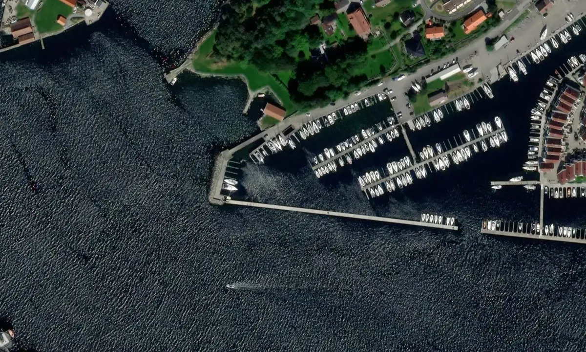 Flyfoto av Stavanger seilforening