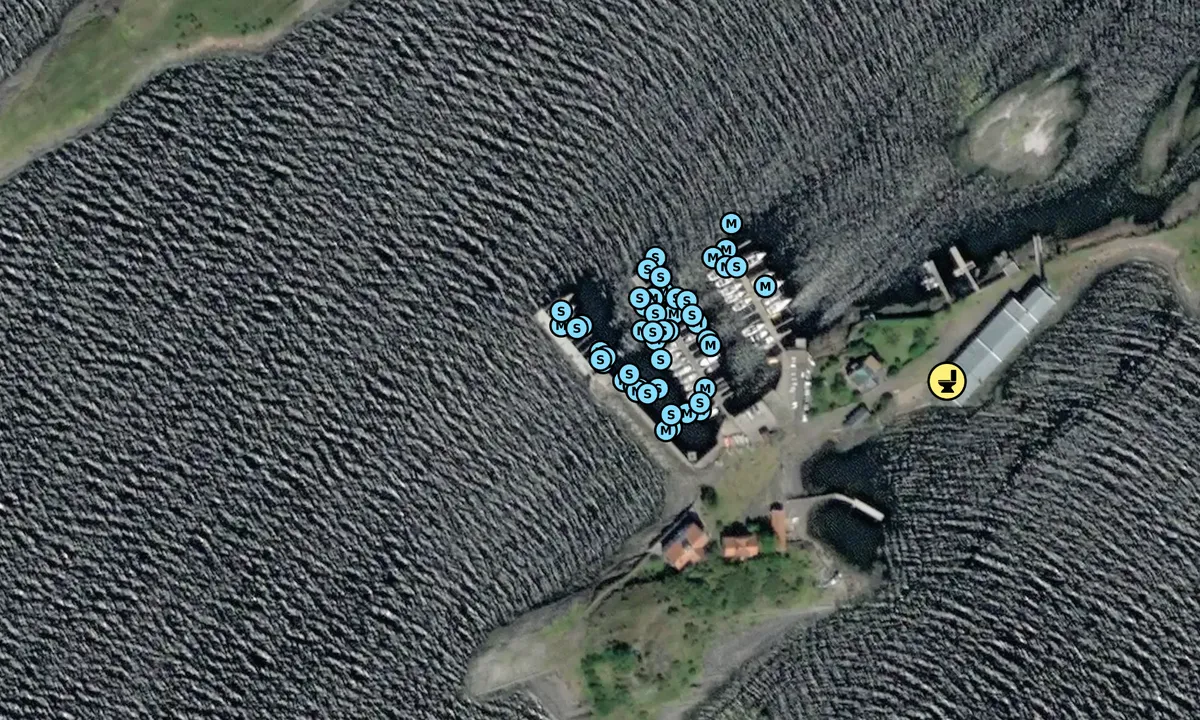 Satelite image of Steilene - Nesodden seilforening