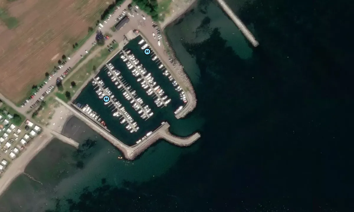 Satelite image of Steinbrygga Båthavn