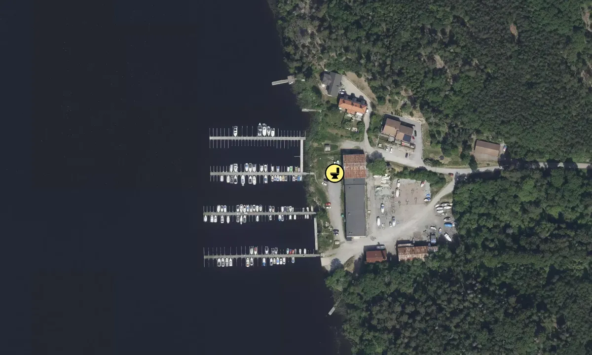 Satelite image of Steninge brygga