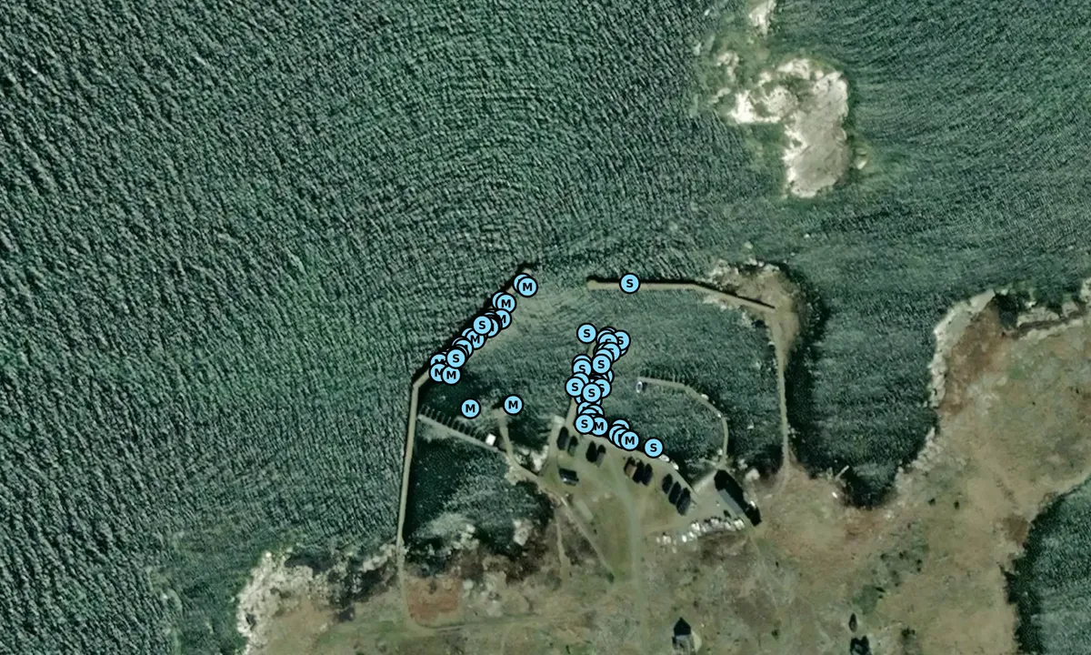 Satelite image of Stenshamn och Utlängan Gästhamn