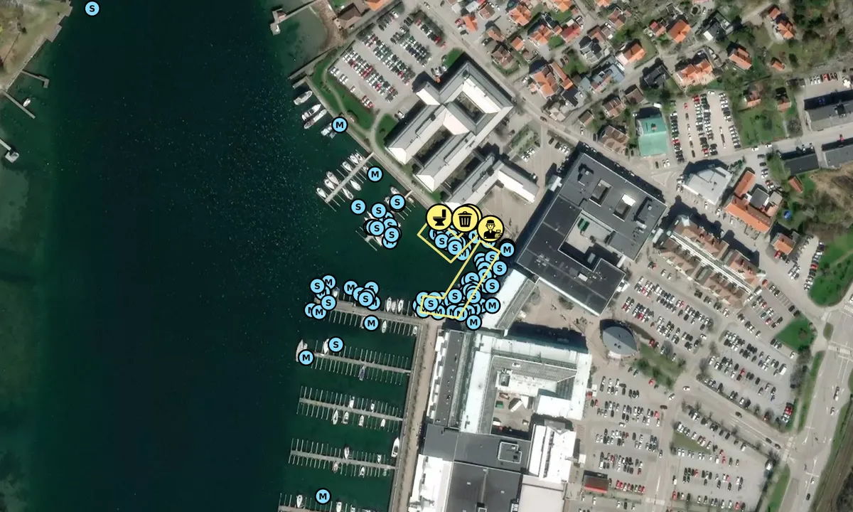 Satelite image of Stenungsunds Gästhamn