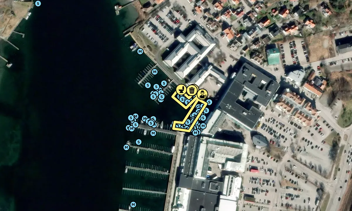 Satelite image of Stenungsunds Gästhamn
